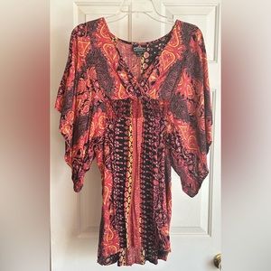 Women’s Butterfly Sleeve Mini Dress